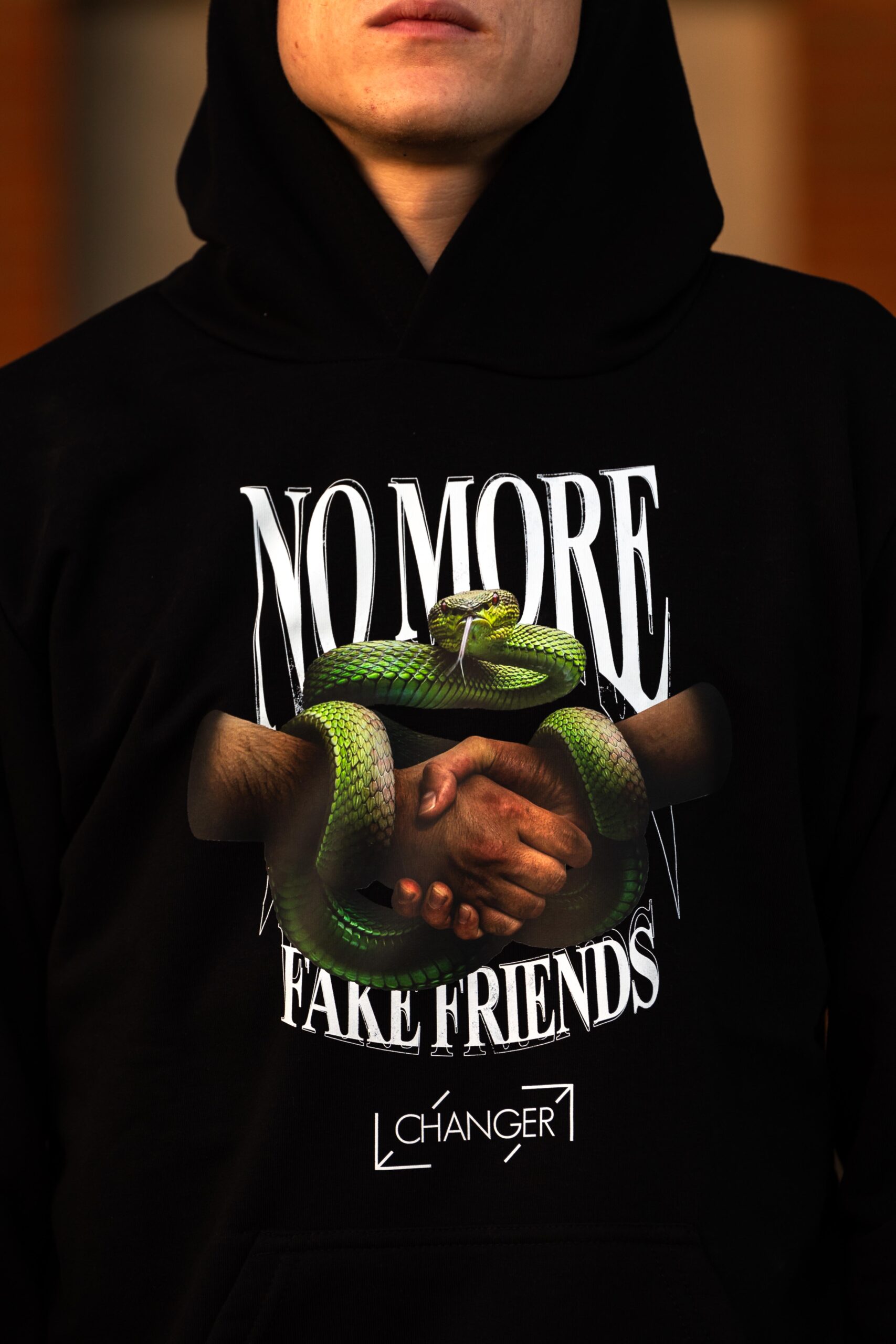 Hoodie No More Fake Friends